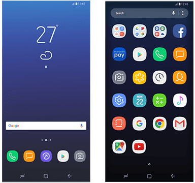 Images reveal Galaxy S8's Home Screen Setup With Launcher and Icons