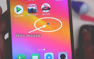 Menggunakan mouse di HP OPPO