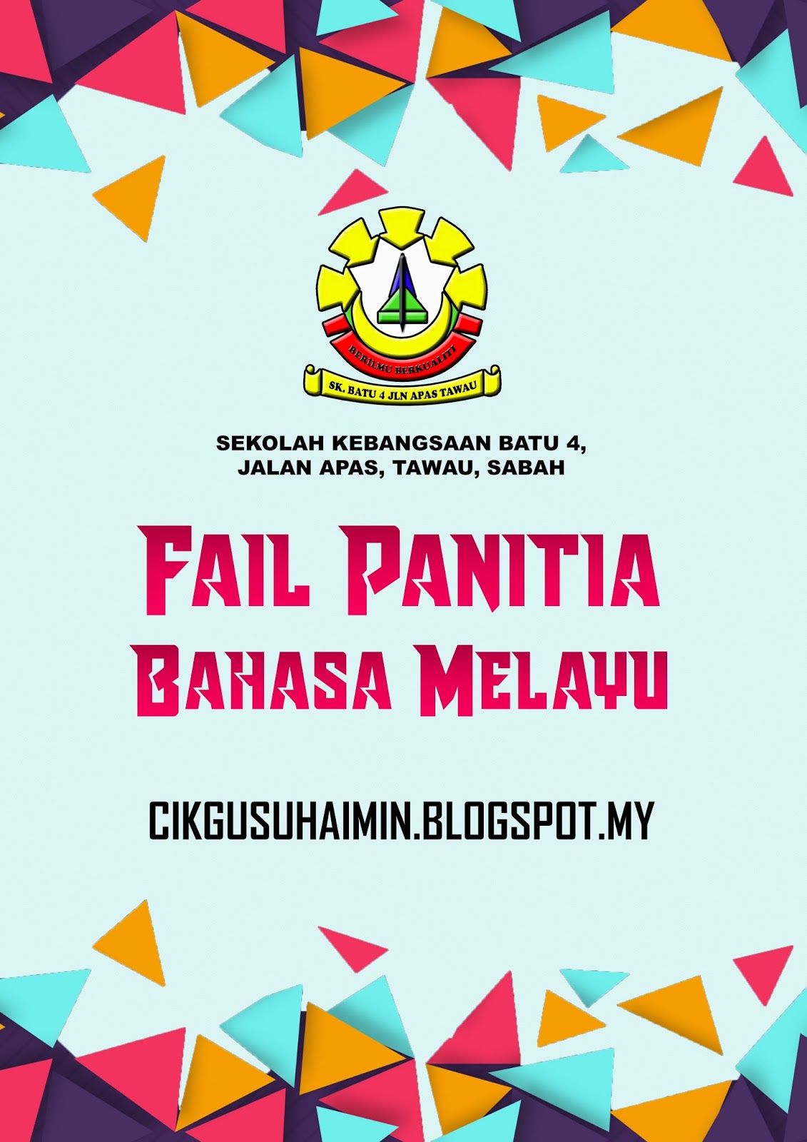 Pembahagi (Divider) untuk Fail Panitia (Lengkap)