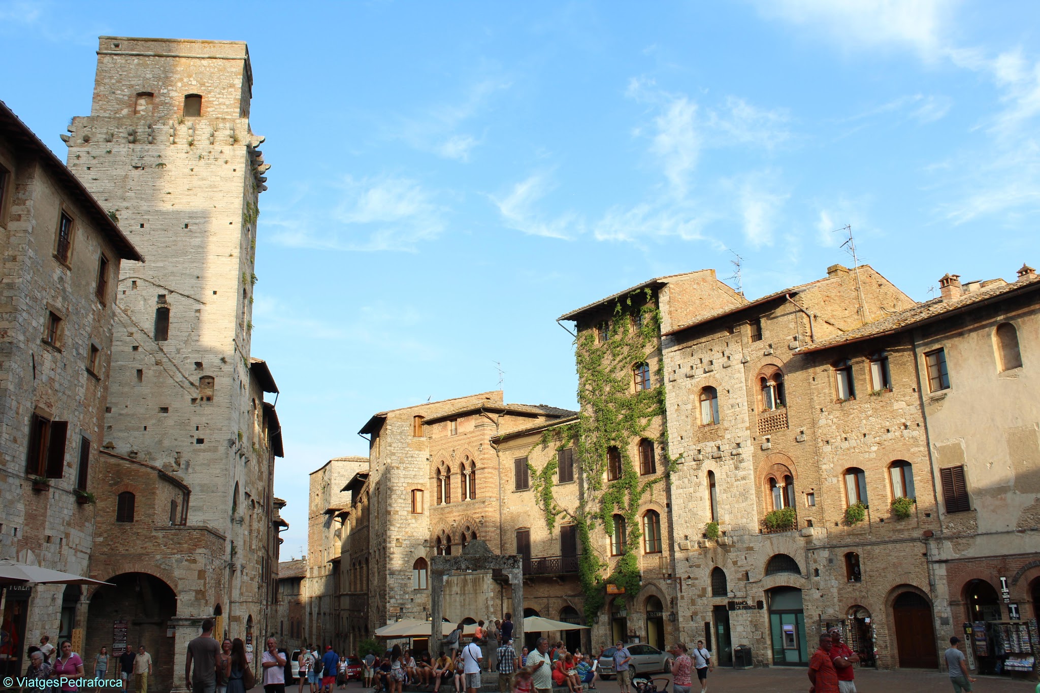 San Gimignano, Manhattan de la Toscana, Toscana medieval, Itàlia