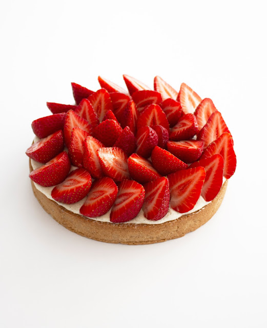 Tarte aux fraises. Photo (c) Linda Vongdara