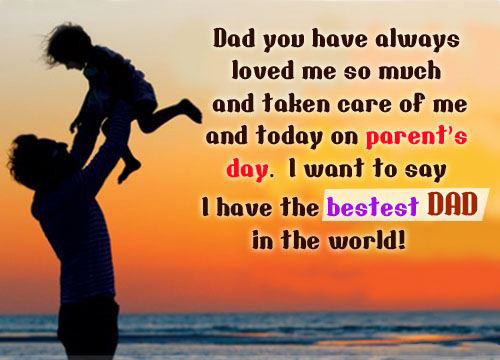 Great Quote For Dad On The Day Of Parents