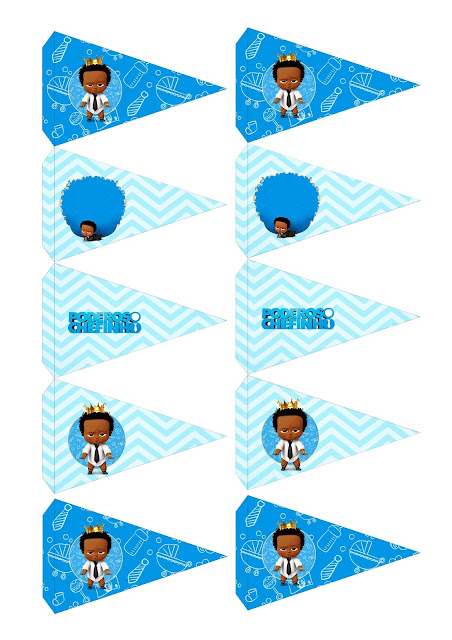 The Boss Baby Afro: Free Party Printables.