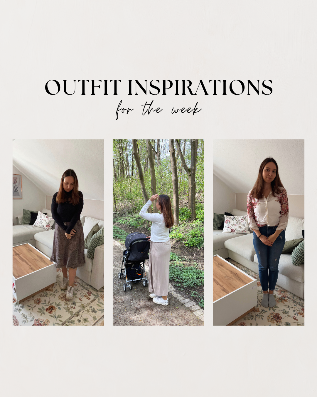 Outfit Inspiration Frühling Mama