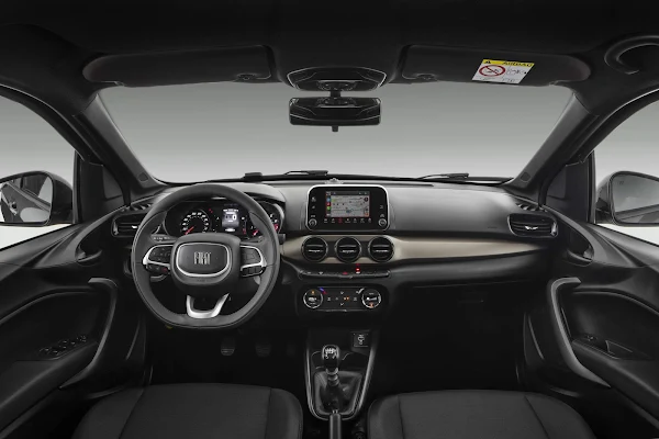 Novo Fiat Argo  2023 - interior