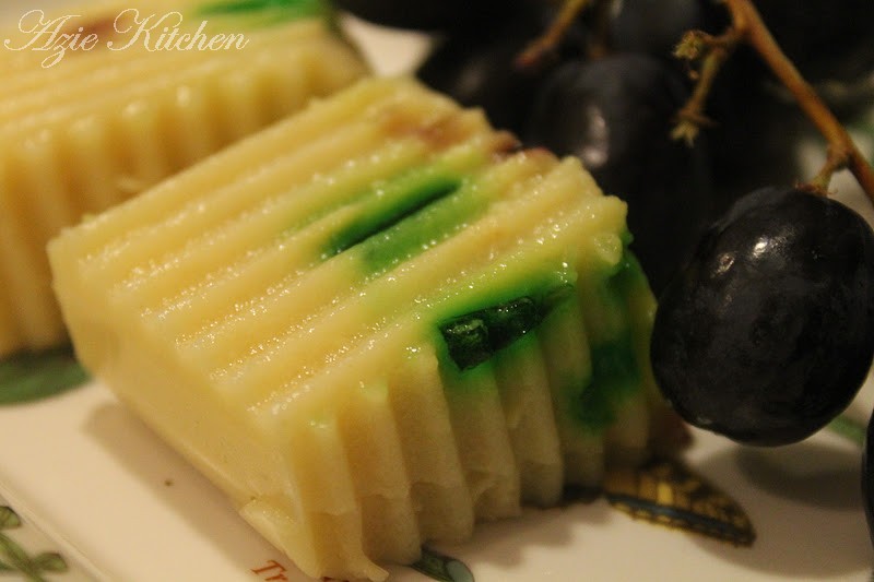 Puding Roti Durian - Azie Kitchen