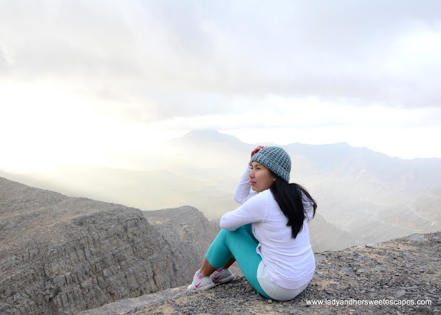 Lady in Jebel Jais