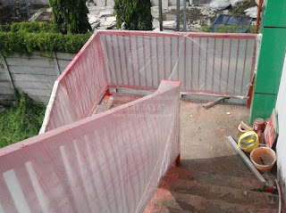 jasa pembuatan railing tangga minimalis