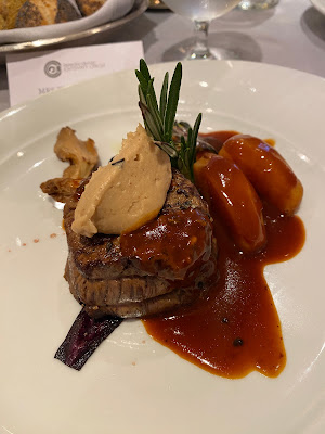 herb crusted filet of beef on Princess Cruises