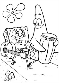 Spongebob Coloring Pages