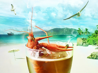 Crab Funny Standard Resolution Wallpaper