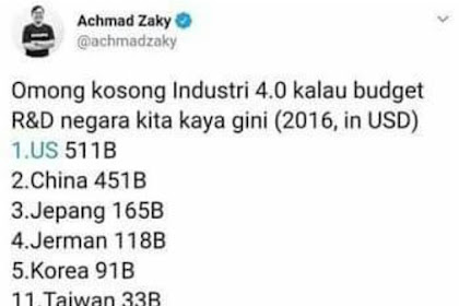 Cuitan CEO Bukalapak menuai gerakan #uninstalbukalapak