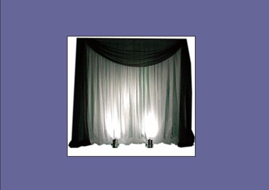 Wedding draping kits