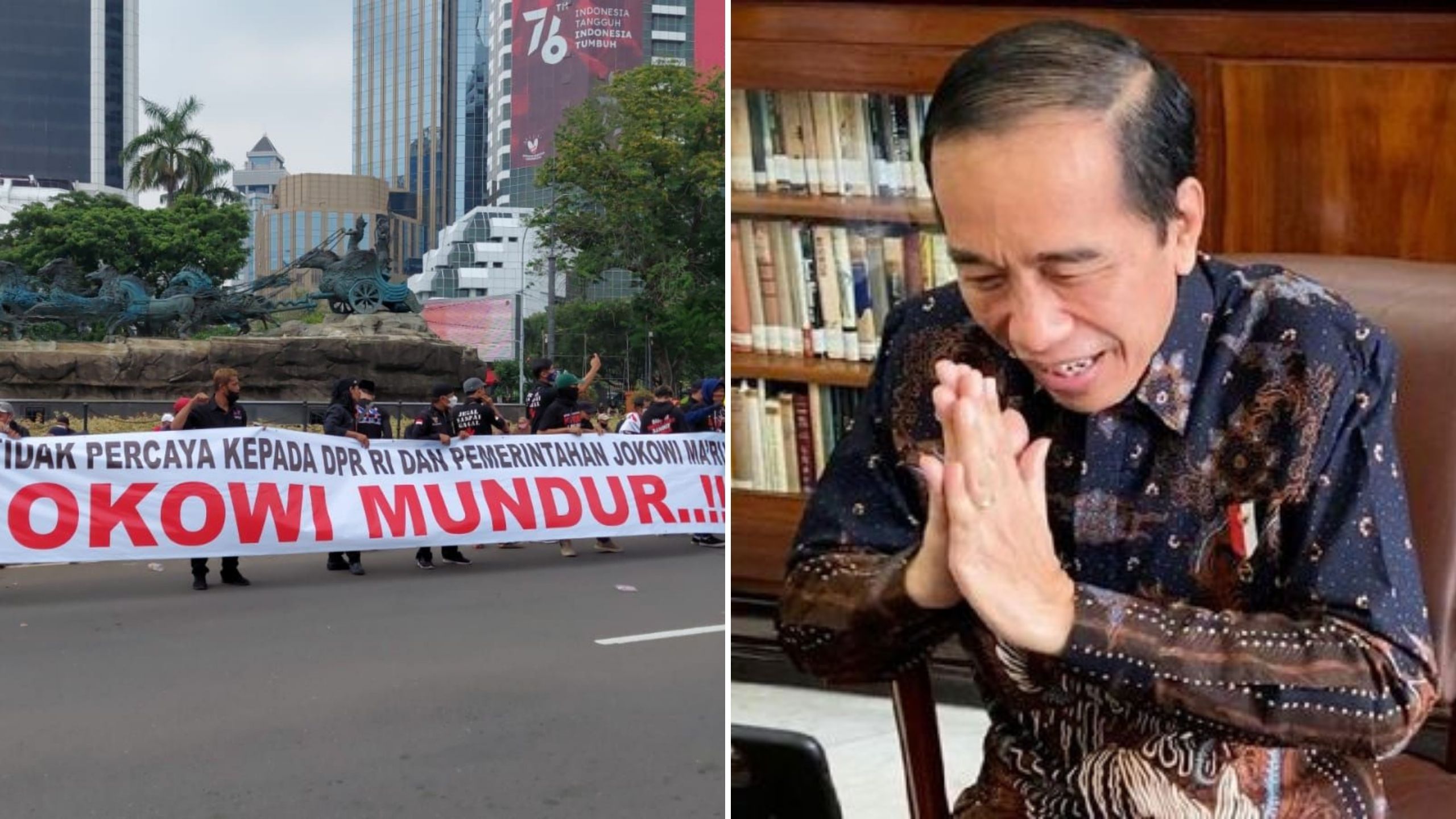 Survei SMRC: Rakyat Mulai Tidak Puas Dengan Kinerja Jokowi Selama 3 Bulan Terakhir