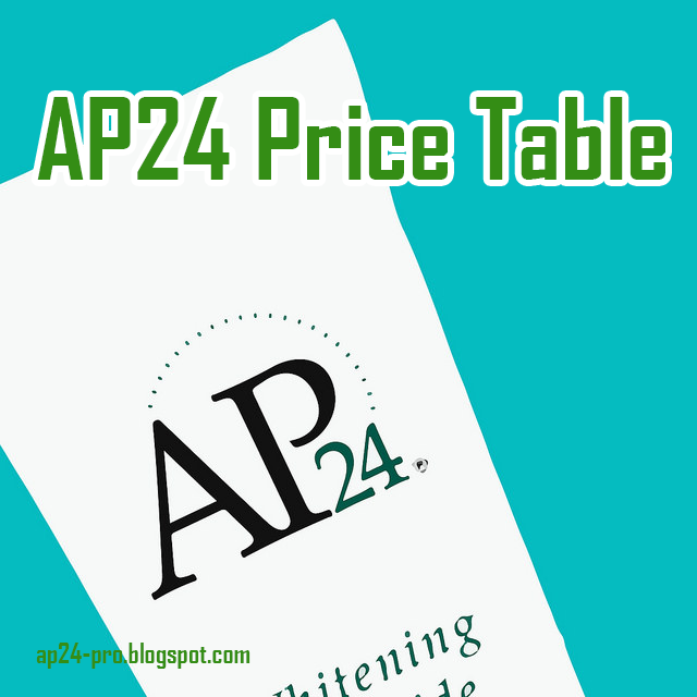 AP24 toothpaste price (wholesale and distributor price) in every country