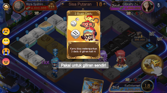 Cara mudah main monopoli super di hago