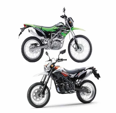 Perbedaan Kawasaki KLX 150 Dengan D’Tracker 150