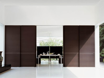 New Sliding Wood Doors Design by Rodolfo Dordoni