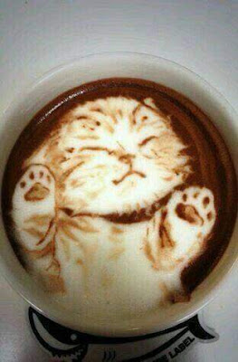 kopikat, coffee arts, coffee cat