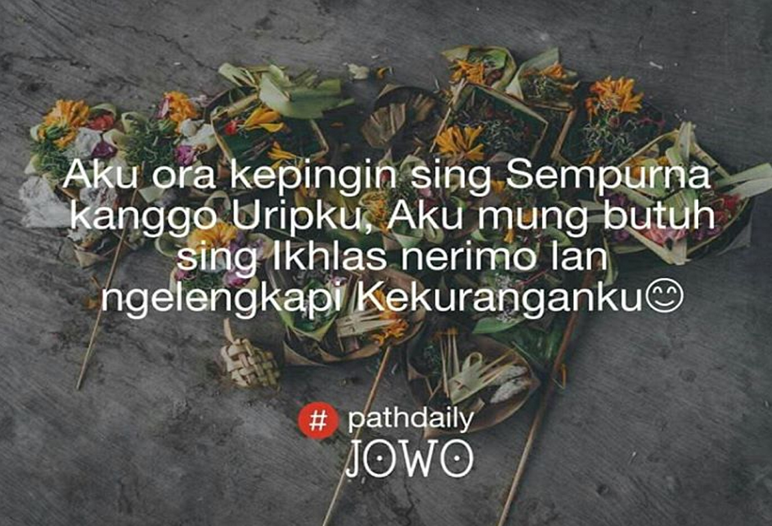 50 Gambar Quotes Kata Kata Pathdaily Jowo Baper Tentang Cinta