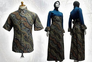 model batik kencana ungu