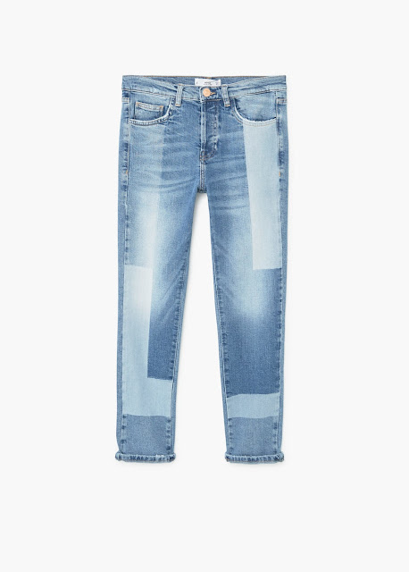 Mango Straight Unwords Jeans