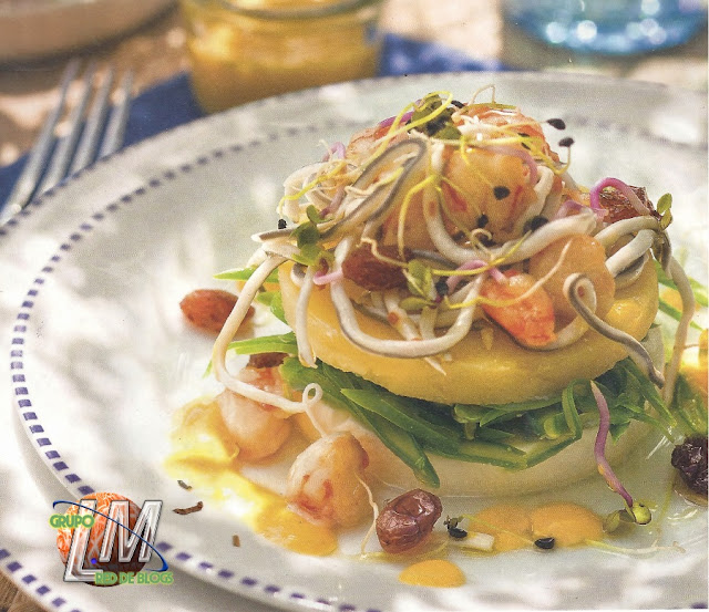 Ensalada de patata y marisco