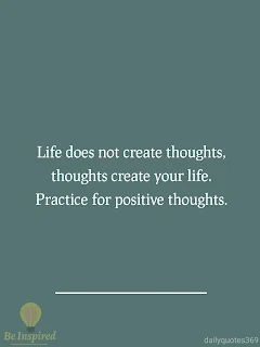 power of positive thoughts quotes