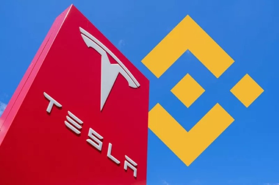 binance-token-tesla