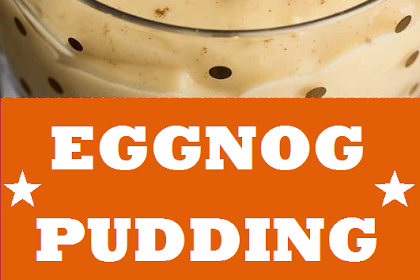 Homemade Eggnog Pudding