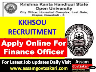 KKHSOU Recruitment 2020