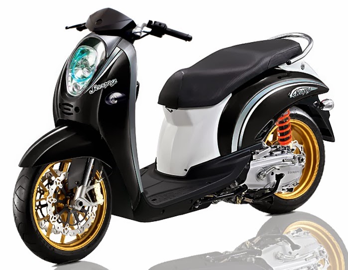  Modifikasi Motor Honda SCOOPY Terbaru 2014 Tabloid Ototrend