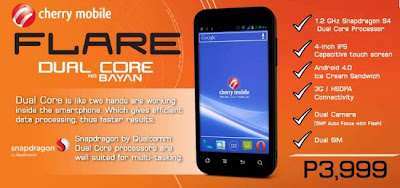 dual-core cherry mobile Flare