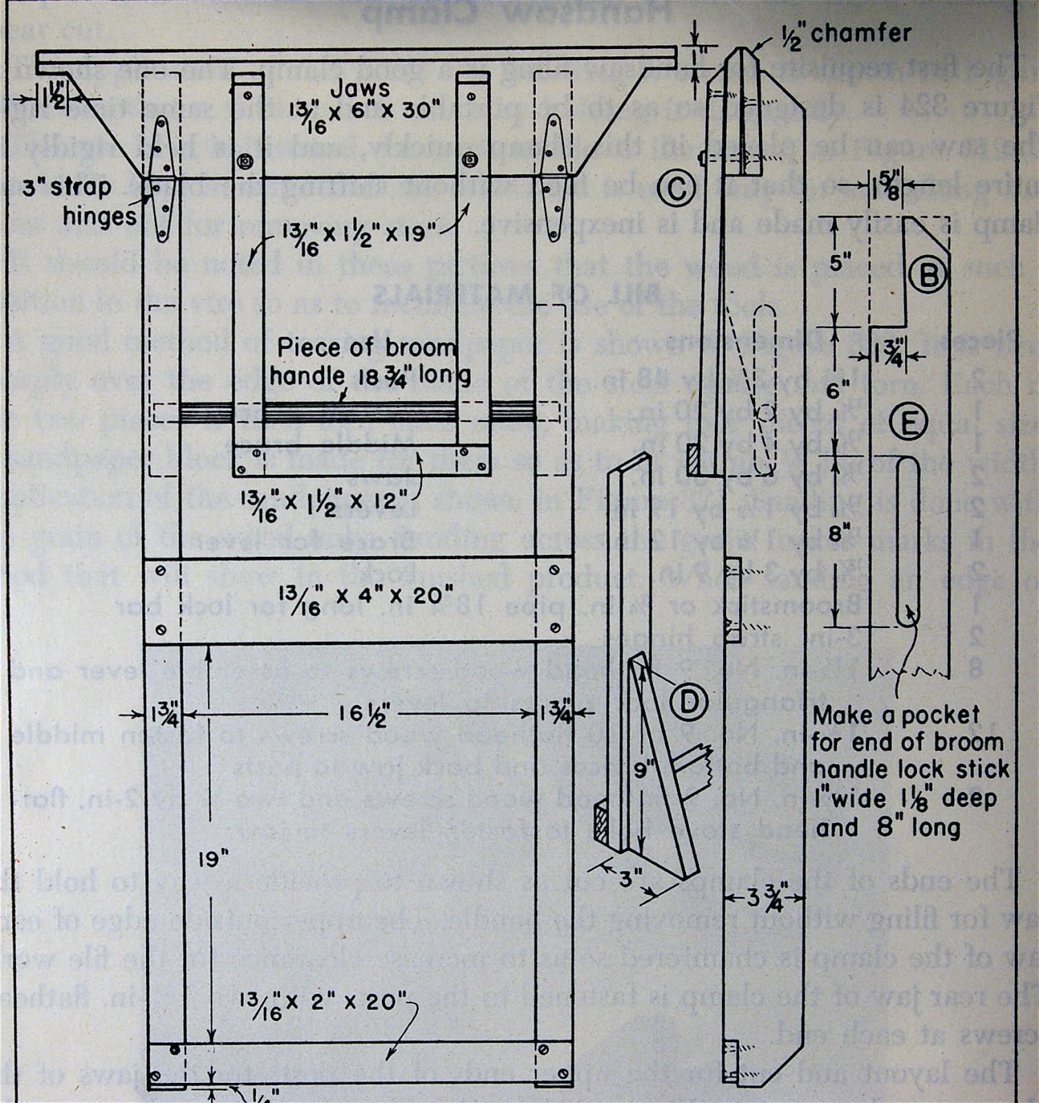 woodworking vice plans