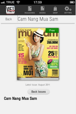 Phan mem Viet Bookstore cho iphone