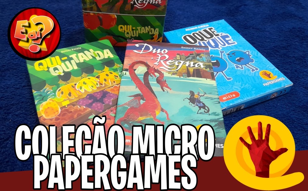 O Que O Quê - Linha Micro - Paper Games - IMMER