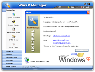 WinXP Manager 6.0.3 Inc. KeyGen