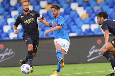 ملخص واهداف مباراة نابولي وجنوي (6-0) الدوري الايطالي