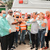 Colaboradores del Ingenio Porvenir agradecen donación de ambulancia y operativo médico