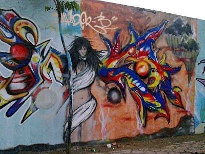 graffiti mural