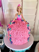 Ideas de pasteles de Barbie