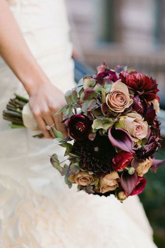 15 Autumn & Fall Wedding Bouquet Inspiration 2017 ~ Hot ...