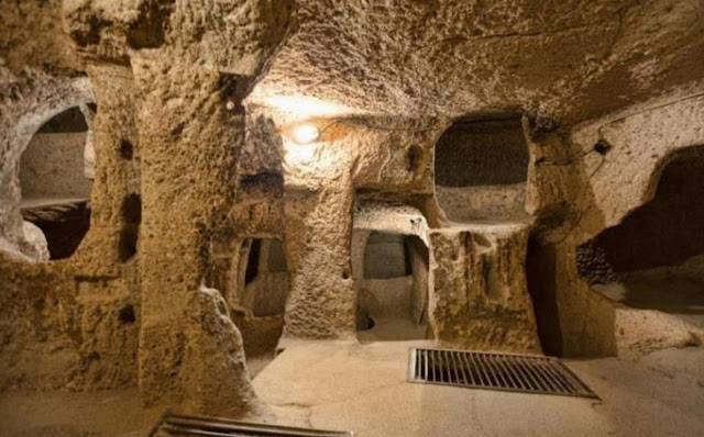 Деринкую - удивительный подземный город в Турции