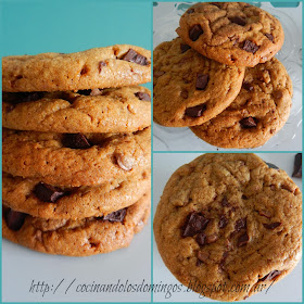 Galletas con chips de chocolate