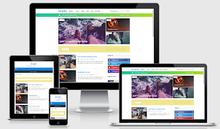 New Simplify 2 Blogger Template free Download