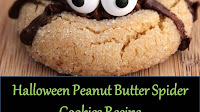 #Yummy #Halloween #Peanut #Butter #Spider #Cookies #Recipe