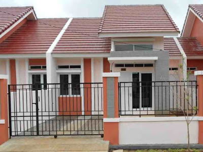 contoh warna cat teras rumah minimalis type 36 terbaru