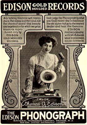 Edison Records 1903 advertisement