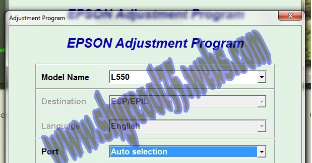 Epson Online Service Remote Reset: Epson L550 Adjustment ...