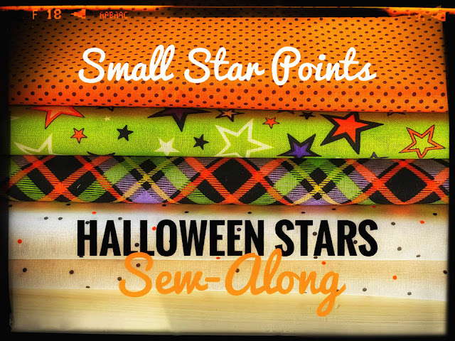 Halloween Stars Sew-Along by Thistle Thicket Studio. www.thistlethicketstudio.com
